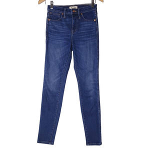 Madewell 10" High-Rise Skinny Jeans in Danny Wash: TENCEL™ Denim Edition